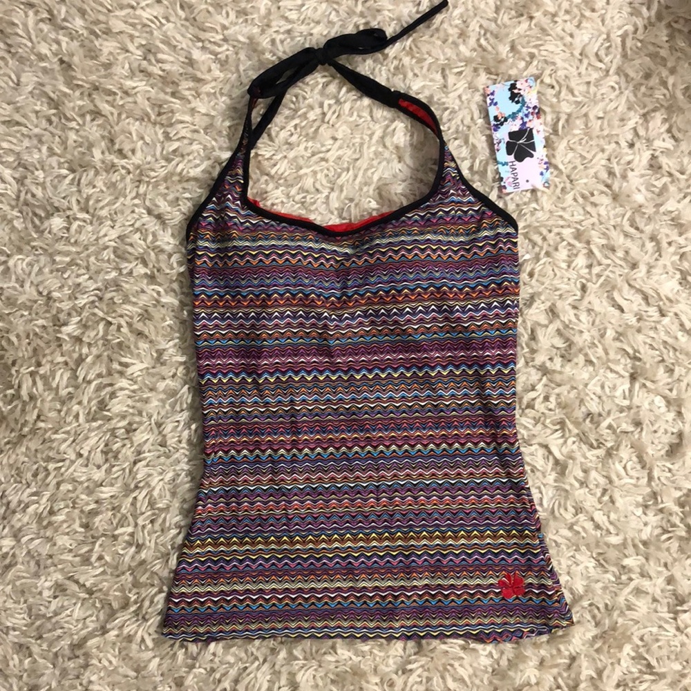 Hapari Tankini Halter Swim Top